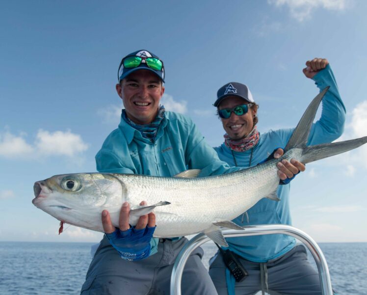 Milkfish on the flats