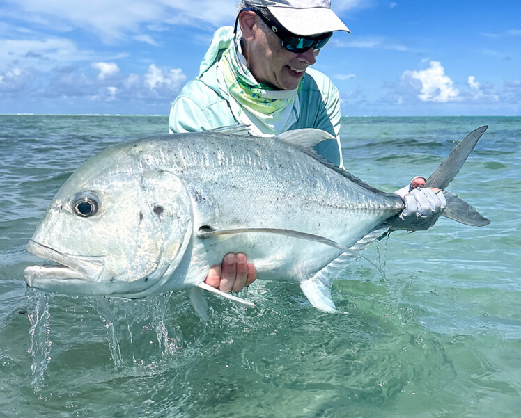 Alphonse Atoll Giant Trevally Fly Fishing