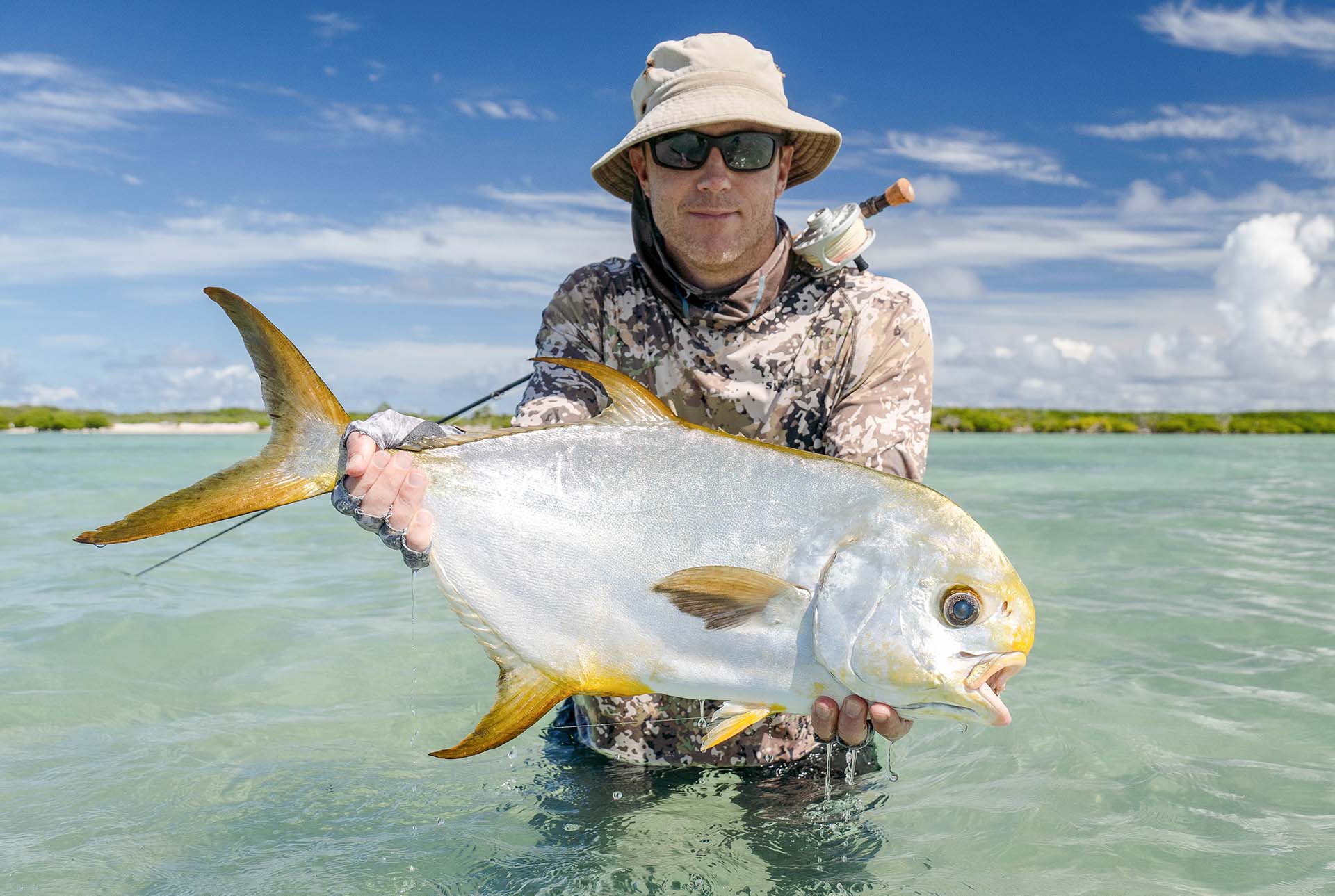 Seychelles Cosmoledo Atoll permit fly fishing