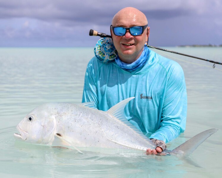 Seychelles Farquhar Atoll GT fly fishing