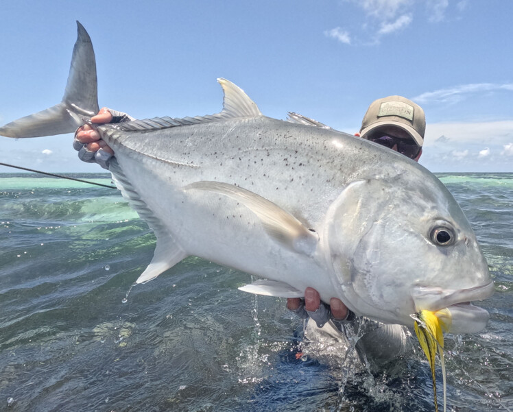 SeychellesFarquhar Atoll GT fly fishing