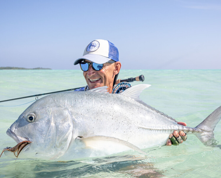 Seychelles Providence Atoll GT fly fishing