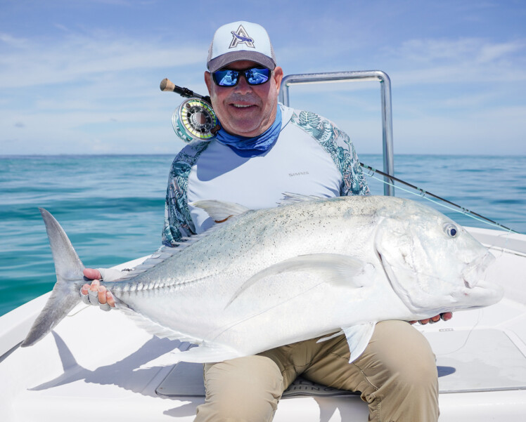 Seychelles Farquhar Giant Trevally Fly Fishing