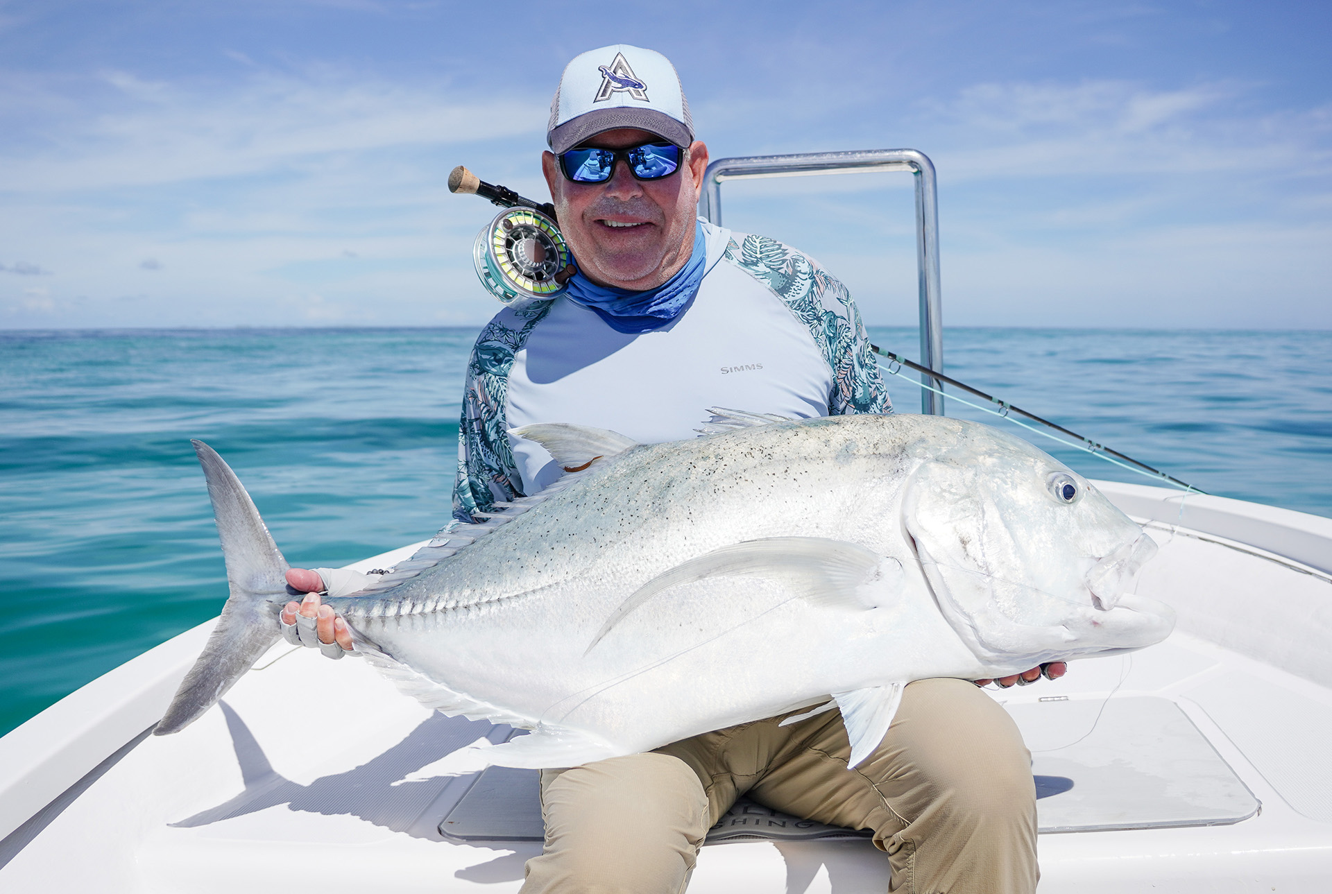 Seychelles Farquhar Giant Trevally Fly Fishing