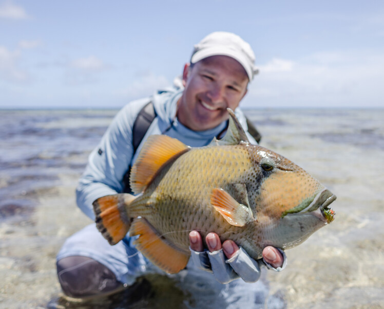 Astove Atoll Moustache Triggerfish Fly Fishing